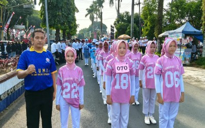 Meriahkan HUT RI ke-81 MAN 1 Bengkulu Utara Ikuti Lomba    Gerak Jalan Indah