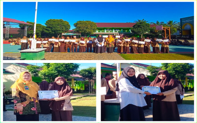 MAN 1 Bengkulu Utara Beri  Reward Siswa Berprestasi sebagai Motivasi