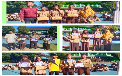 Penyerahan Hadiah Lomba Classmeeting di MAN 1 Bengkulu Utara Berlangsung Meriah