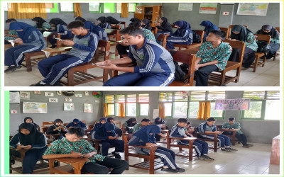 Pemetaan Bakat dan Minat Siswa,  MAN  1 Bengkulu Utara Lakukan Tes Berbasis RIASEC
