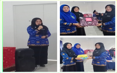 Momen Haru Perpisahan Staf TU MAN 1 Bengkulu Utara