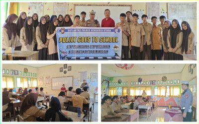 Police Go To School: Sosialisasi Keselamatan  Berlalu Lintas di MAN 1 Bengkulu Utara
