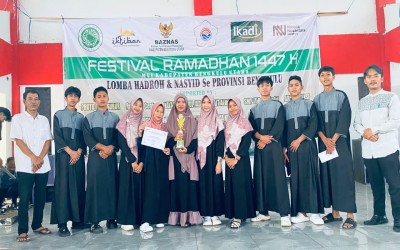 Tim Hadroh MAN 1 Bengkulu Utara Raih Juara I di Festival Ramadan 1447 H