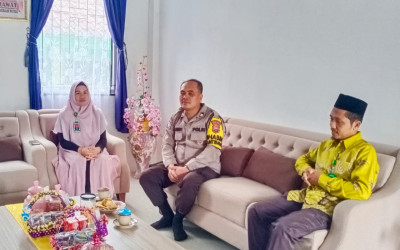 Bhabinkamtibmas Sambangi MAN 1 Bengkulu Utara