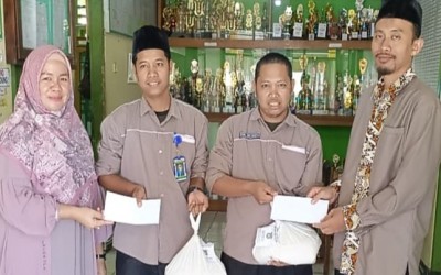 Penyaluran  Zakat Fitrah  di MAN 1 Bengkulu Utara